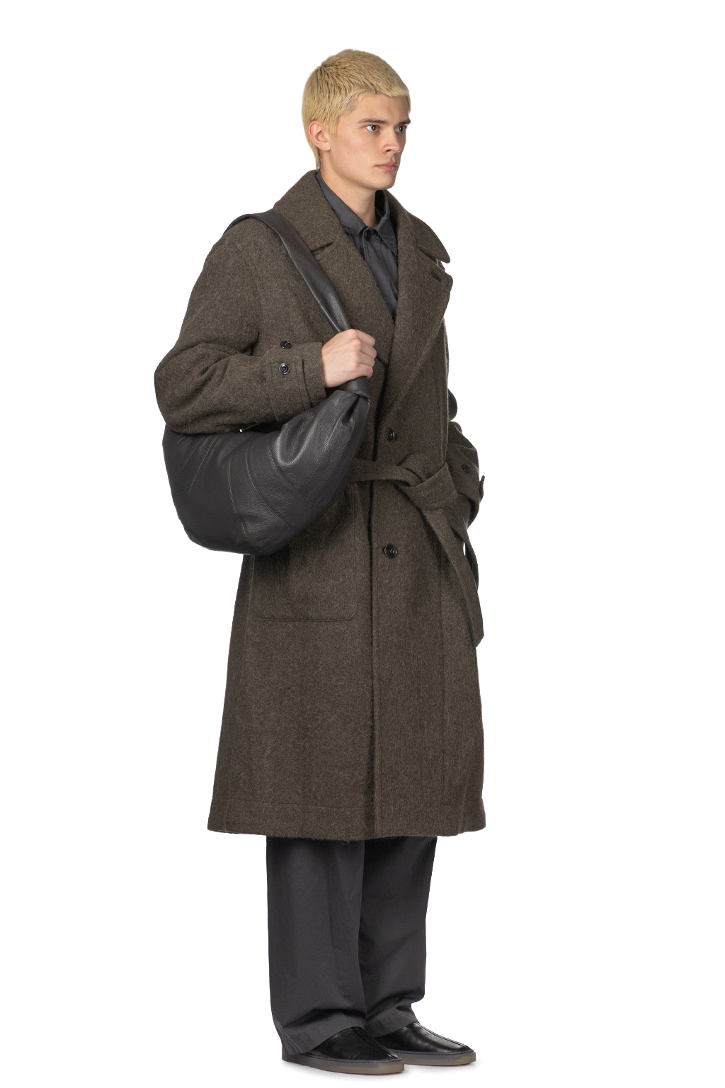 Lemaire - Soft Coat - Dark Khaki